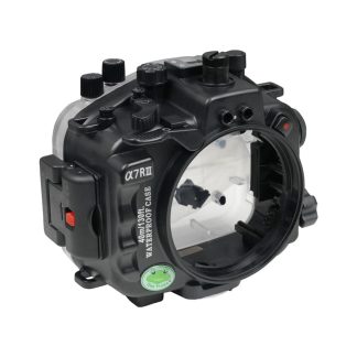 Sony A7 III V.3 Series 40M/130FT Underwater camera housing without port. Black