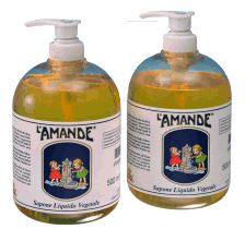 L'AMANDE MARSEILLE SAPOBNE LIQUIDO VEGETALE OLII ESSENZIALI 500 ML