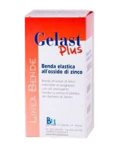 BENDA MEDICATA ELASTICA GELAST CON OSSIDO DI ZINCO 10X700CM