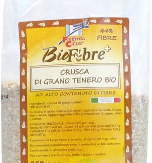 FSC BIOFIBRE+ CRUSCA DI GRANO TENERO BIO AD ALTO CONTENUTO DI FIBRA 250 G