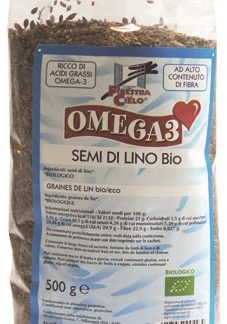 FSC OMEGA3 SEMI DI LINO BIO AD ALTO CONTENUTO DI FIBRA 500 G
