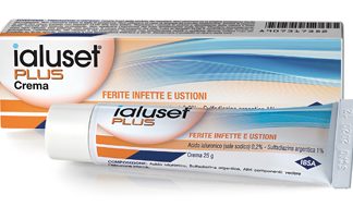 IALUSET PLUS CREMA MEDICAZIONE 25 G