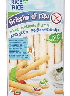 RICE&RICE GRISSINI DI RISO 100% 100 G SENZA LIEVITO