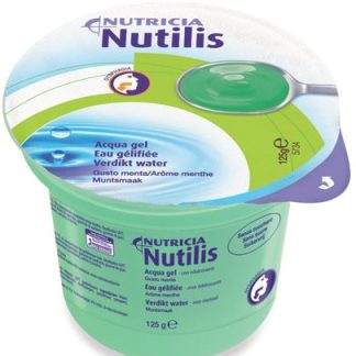 NUTILIS AQUA GEL MENTA 125 G 12 PEZZI