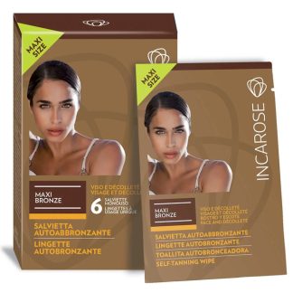 INCAROSE MAXI BRONZE 6 SALVIETTE VEG*