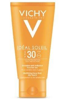 IDEAL SOLEIL VISO DRY TOUCH SPF30 50 ML