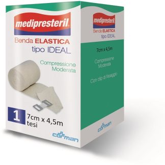 BENDA ELASTICA MEDIPRESTERIL IDEAL CM7X45MT