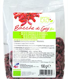 FSC SEMPLICE&BIO BACCHE DI GOJI BIO AD ALTO CONTENUTO DI FIBRA 100 G