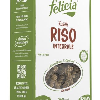 FELICIA BIO RISO INTEGRALE FUSILLI 340 G