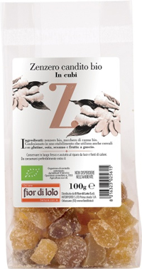ZENZERO CANDITO CUBI BIO 100 G