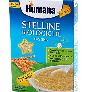 HUMANA STELLINE PASTINA BIOLOGICA 320 G