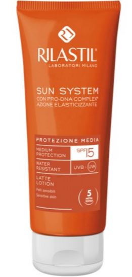 RILASTIL SUN SYSTEM PHOTO PROTECTION THERAPY SPF15 LATTE 100 ML