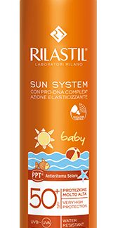 RILASTIL SUN SYSTEM BABY PPT SPF 50+ TRANSPARENT SPRAY WET SKIN 200 ML