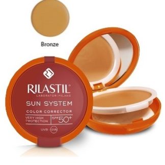RILASTIL SUN SYSTEM PHOTO PROTECTION THERAPY SPF50+ COMPATTO BRONZE 10 ML
