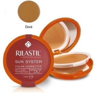 RILASTIL SUN SYSTEM PHOTO PROTECTION THERAPY SPF50+ COMPATTO DORE' 10 ML