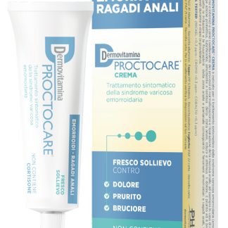 DERMOVITAMINA PROCTOCARE CREMA EMORROIDI RAGADI ANALI 30 ML CON CANNULA