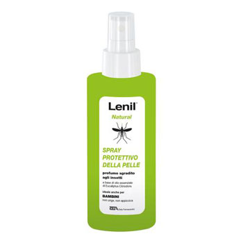LENIL NATURAL SOLUZIONE ANTIZANZARA IN FLACONE + POMPA SPRAY 100 ML