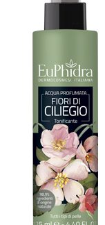 EUPHIDRA ACQUA PROFUMATA CILIEGIO IN FLACONE CON ETICHETTA POMPA SPRAY