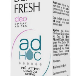 DERMAFRESH DEO SPRAY NO GAS AD HOC IPERSUDORAZIONE DEODORANTE 100 ML