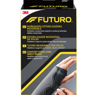 TUTORE PER POLSO REVERSIBILE FUTURO NERO 1 PEZZO