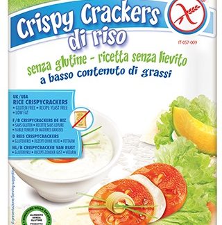 RICE&RICE CRISPY CRACKERS 100% RISO 160 G SENZA LIEVITO