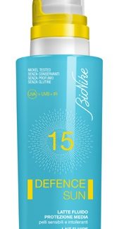 DEFENCE SUN 15 LATTE FLUIDO PROTEZIONE MEDIA 125 ML