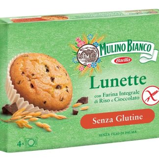 MULINO BIANCO LUNETTE CON FARINA INTEGRALE DI RISO E GOCCE DI CIOCCOLATO 140 G