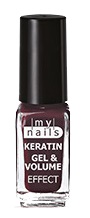 MY NAIL KERATIN GEL & VOLUME EFFECT 106 ROUGE NOIR
