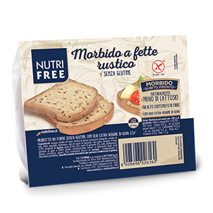 NUTRIFREE MORBIDO A FETTE RUSTICO 165 G