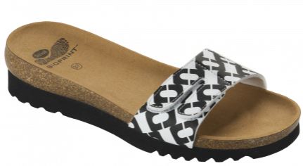 LUWIN OPTICAL PRINTED SYNTH WOMENS BLACK/WHITE 39 COLLEZIONE SS17 1 PAIO