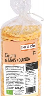 GALLETTE MAIS E QUINOA 120 G