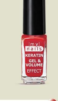 MY NAILS KERATIN GEL&VOLUME 111 CORAL 5 ML