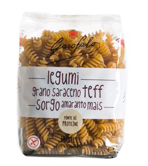 GAROFALO FUSILLI PASTA SENZA GLUTINE LEGUMI E CEREALI 400 G