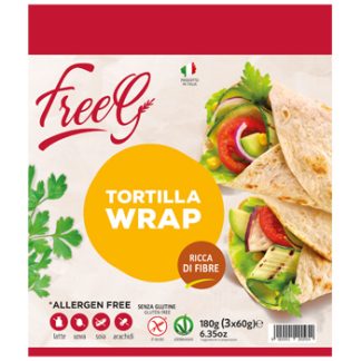WRAP TORTILLA FREEG 3 X 60 G