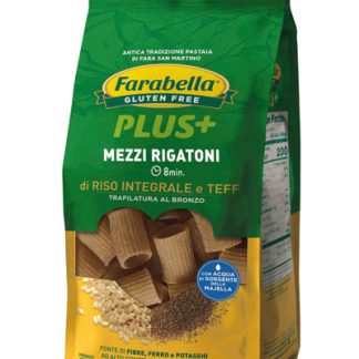 FARABELLA MEZZI RIGATONI RISO INTEGRALE TEFF 400 G