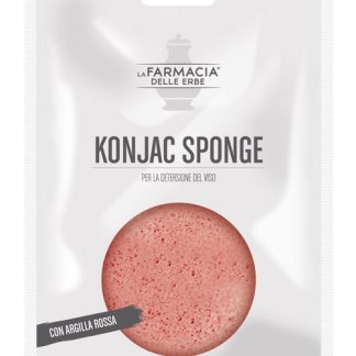 FDE KONJAC SPONGE ARGILLA ROSSA 1 PEZZO