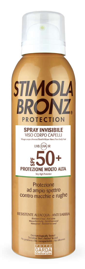 STIMOLABRONZ PROTECTION SPF50+ SPRAY INVISIBILE VISO CORPO CAPELLI 150 ML