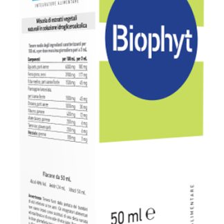 BIOPHYT TUBER AST 50 ML SOLUZIONE IDROALCOLICA