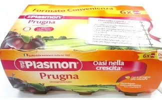 PLASMON OMOGENEIZZATO PRUGNA 6 X 104 G