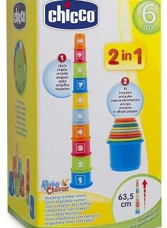 CHICCO GIOCO NUMERI IMPILABILI