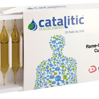 CATALITIC OLIGOELEMENTI RAME ORO ARGENTO CU-AU-AG 20 AMPOLLE