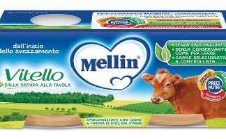 MELLIN OMOGENEIZZATO VITELLO 2 X 80 G