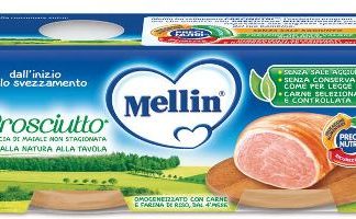 MELLIN OMOGENEIZZATO PROSCIUTTO 2 X 120 G