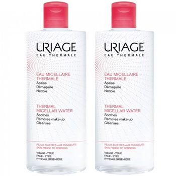 URIAGE EAU MICELLARE PER PELLI ARROSSATE 1+1