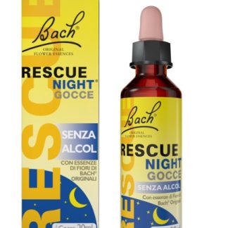 RESCUE ORIGINAL NIGHT SENZA ALCOL GOCCE 20 ML