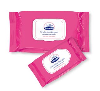 EUPHIDRA AMIDOMIO SALVIETTE UMIDIFICATE 72 PEZZI