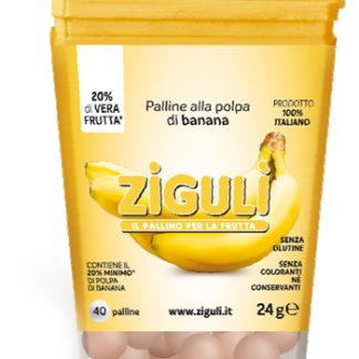 ZIGULI BANANA 40 PALLINE 24 G