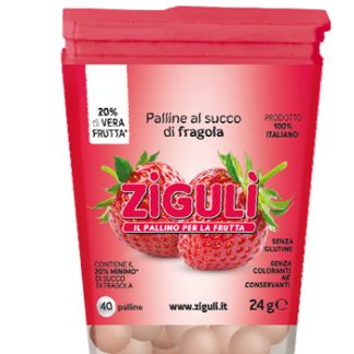 ZIGULI FRAGOLA 40 PALLINE 24 G