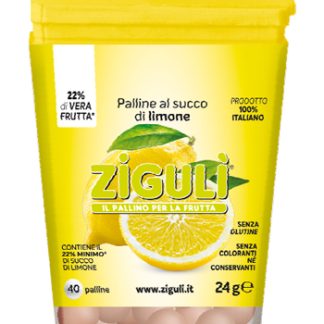 ZIGULI LIMONE 40 PALLINE 24 G