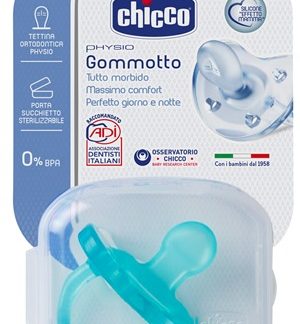 CHICCO GOMMOTTO IN SILICONE BOY 0-6 MESI 1 PEZZO